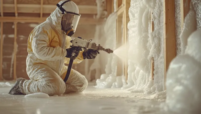 Professional insulation team