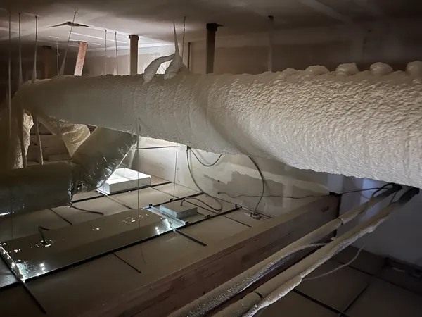 Commercial Spray Foam Insulation Project 1