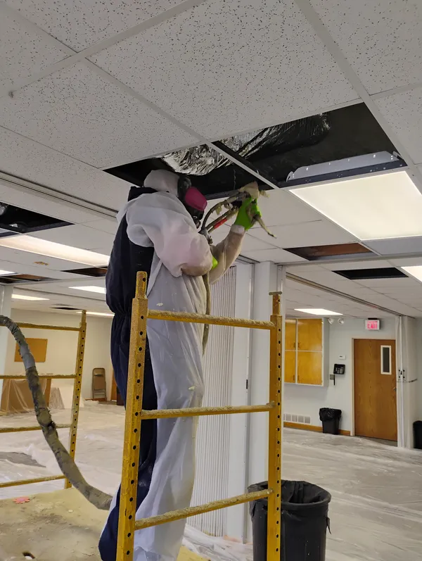 Commercial Spray Foam Insulation Project 10